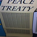 Horrible histories peace treaty meme