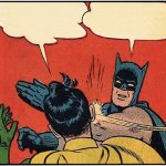 Batman Slapping Robin