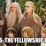The Fellowship of the ring | RUPERTITES :THE FELLOWSHIP OF THE RAIN | image tagged in the fellowship of the ring | made w/ Imgflip meme maker