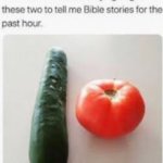 cucumber and tomato meme