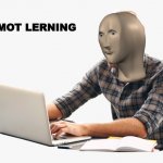 meme man remote learning