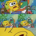 spongebob come closer template meme