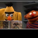 Evil Dead Bert and Ernie meme