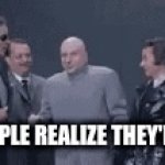 celebrate! | WHEN PEOPLE REALIZE THEY'RE A MEME | image tagged in gifs,celebrate,big brain | made w/ Imgflip video-to-gif maker