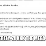 Zukkk the Mega-Nazi | SINCERELY, ZUKKK THE MEGA-NAZI | image tagged in zukkk blames covid for his fascism,homework,lockdown,work from home,fascism | made w/ Imgflip meme maker