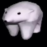 Walking Polar Bear GIF Template