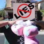 LLLLIIIIEEEESSSS!!!! | image tagged in 2000 unikitty plushie,plainrock124 only 2000 for ever made,lies | made w/ Imgflip meme maker