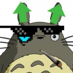 final boss | image tagged in totoro | made w/ Imgflip meme maker