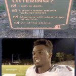 The why are you littering sign | image tagged in they had us in the first half not goona lie,they had us in the first half,funny,memes,meme,littering | made w/ Imgflip meme maker