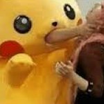 Pikachu choking