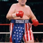 Trump boxing