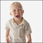 Toddler crying