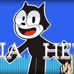 oh god oh het | image tagged in felix the cat decision,het | made w/ Imgflip meme maker