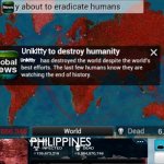 Unikitty virus to destroy humanity | Unikitty; Unikitty; PHILIPPINES | image tagged in x to destroy humanity,unikitty,virus,plague inc | made w/ Imgflip meme maker