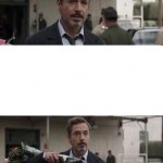 Insert Middle Picture Or Words, Etc. Robert Downy Jr. meme