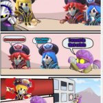 Mages Boardroom Hyness history | If Hyness didn't save us, we would be in the same problem. He is uses us as tools! So we shouldnt betray him? I wasnt in that crisis | image tagged in mages boardroom meeting suggestion | made w/ Imgflip meme maker