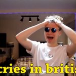 Crying in British