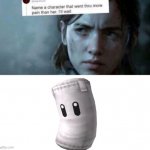 I'm Not Wrong | image tagged in name a character that went thru more pain her ill wait | made w/ Imgflip meme maker