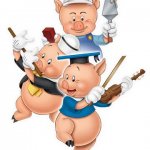 The three little pigs