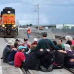 Train Protesters