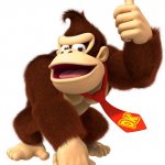 donkey kong gives a thumbs up