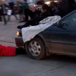 ran over