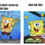 Spongebob awful change meme