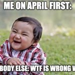 April fools toddler