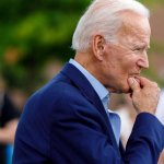 Worried Joe Biden