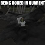toilets | ME BEING BORED IN QUARENTINE | image tagged in toilets | made w/ Imgflip meme maker