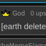 Earth Deleted meme