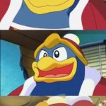 Bad Pun King Dedede | WHAT'S FOR DINNER? DEDEDEEP DISH PIZZA! | image tagged in bad pun king dedede | made w/ Imgflip meme maker