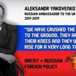 Russian policy to Crush Britain