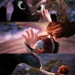hiccup and toothles meme