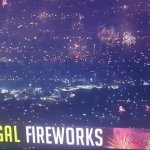 Fireworks over California 2020