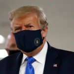 Trump COVID-19 mask