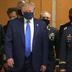 Trump COVID-19 mask