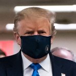 Trump COVID-19 mask