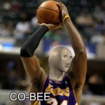 CO-BEED | ME WHEN I HIT SOMEONE WITH A BASKET BALL | image tagged in co-bee | made w/ Imgflip meme maker