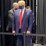 Trump COVID-19 mask