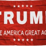 Trump banner