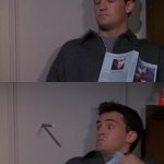 Chandler startled by drill meme