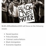 Black lives matter priorities
