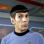 Spock raised eyebrows