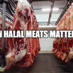Ban Halal Slaughter | NON HALAL MEATS MATTERS! | image tagged in memes | made w/ Imgflip meme maker