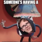 the new bad dream | LOOKS LIKE SOMEONE'S HAVING A; CRIPPLING DEPRESSION | image tagged in dhmis lamp,dhmis,funny,depression,idubbbz,i have crippling depression | made w/ Imgflip meme maker