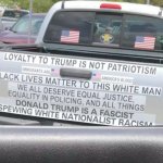 Anti-Trump bumper stickers