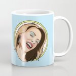 Kylie coffee mug cartoon