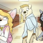 Distracted boyfriend furry