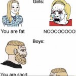 girls vs boys